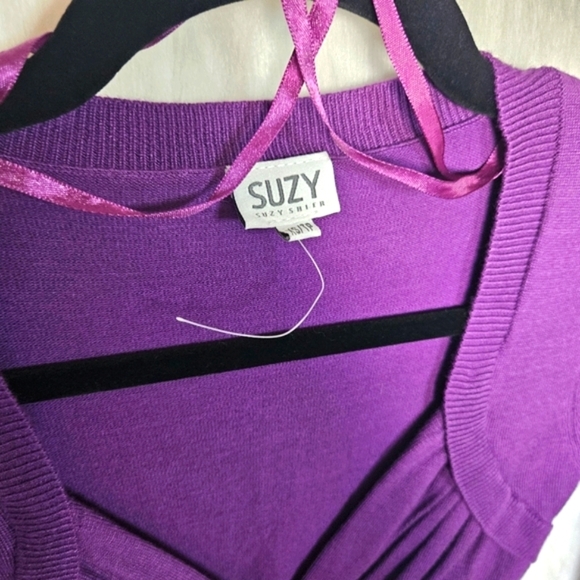 Suzy Shier Classic Bodycon Long Sleeve Ribbed Top (NWOT) - Picture 5 of 7